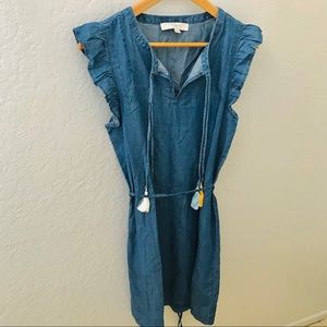 Ann Taylor LOFT Denim Mini Dress